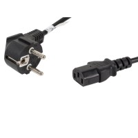 Кабел/преходник Lanberg CEE 7/7 -> IEC 320 C13 power cord 1.8m